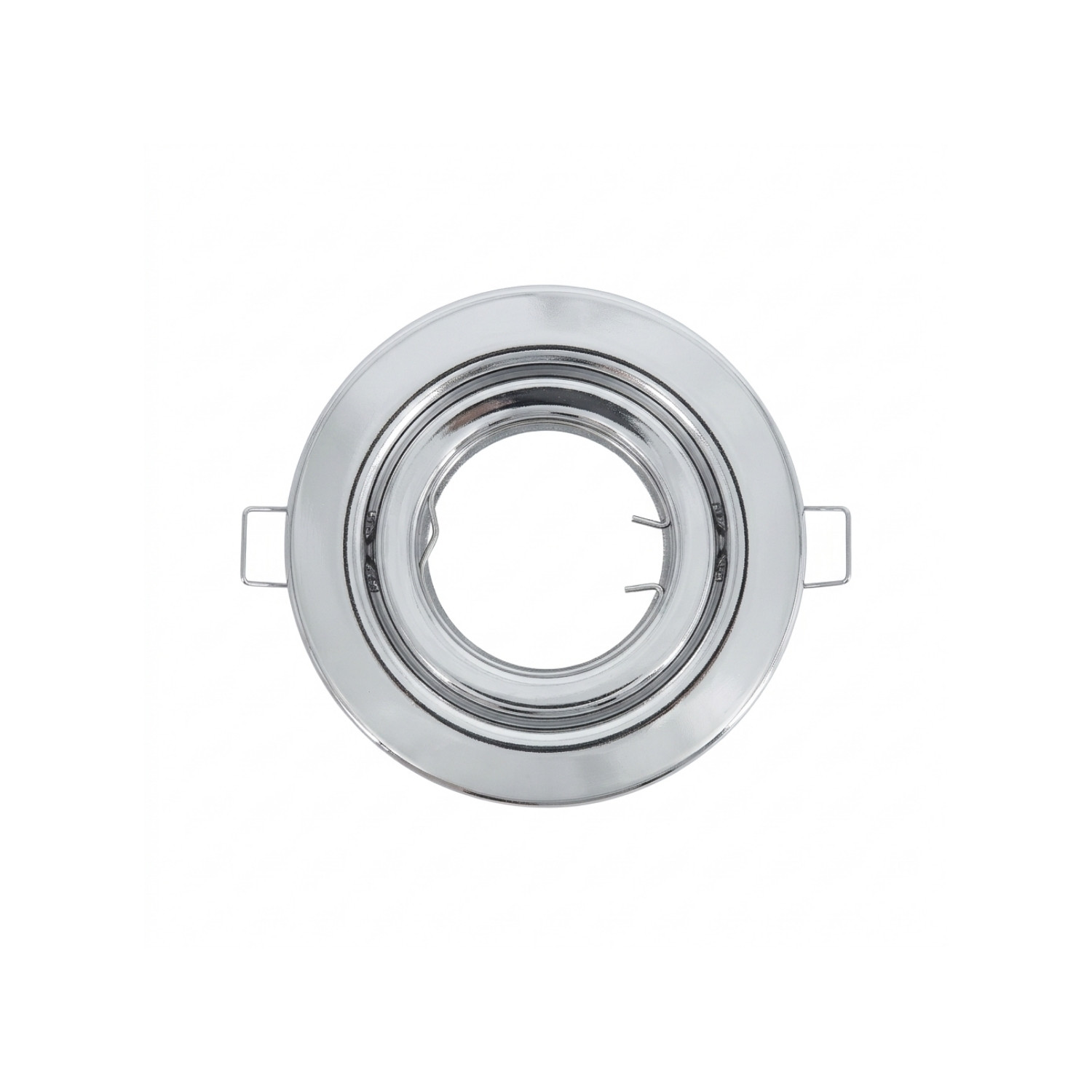 Portalámpara Empotrable Circular Ajustable Casquillo GU10 IP20 Ø10.3x2.5cm SECOM Downlight Empotrable 1